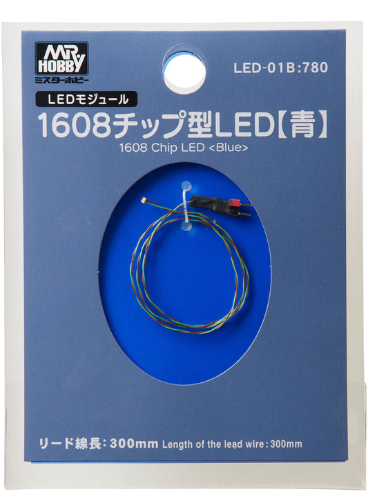 LED-01B 1608 Chip LED Blue LED Module by Mr. Hobby
