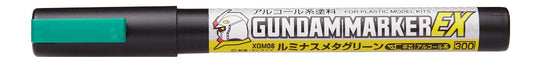 XGM06 Gundam Marker EX Luminous Meta Green Felt-Tip Pen Green color Chisel Tip by Mr. Hobby